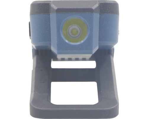 LUMAK PRO LED oplaadbare handzaklamp, 2-staps dimbaar, 1 x 3W, 100/300 lm, 6500 K daglichtwit, IP44, met 50 cm USB-kabel, 2 uur looptijd