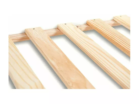 Sommier fagot 120x200 cm bois massif bois naturel MORO