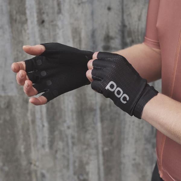 Gant vélo route POC AGILE SHORT GLOVE URANIUM BLACK