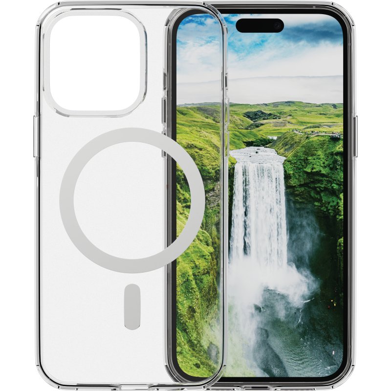 dbramante1928 Iceland Ultra D3O MagSafe coque de protection pour téléphones portables Housse Transparent, Blanc