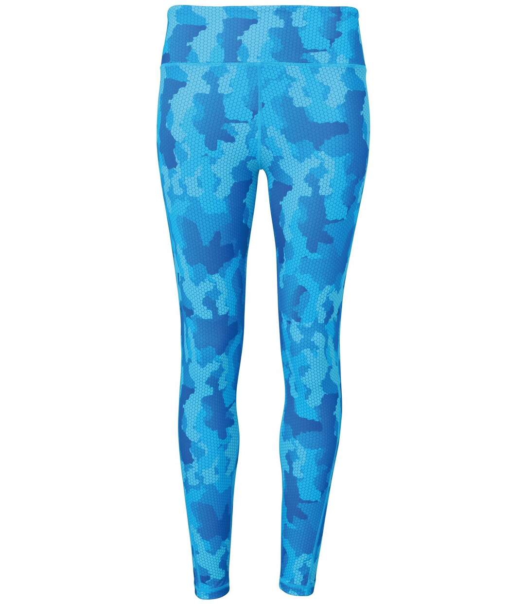 Legging performance femme - TR032 - bleu saphir camo