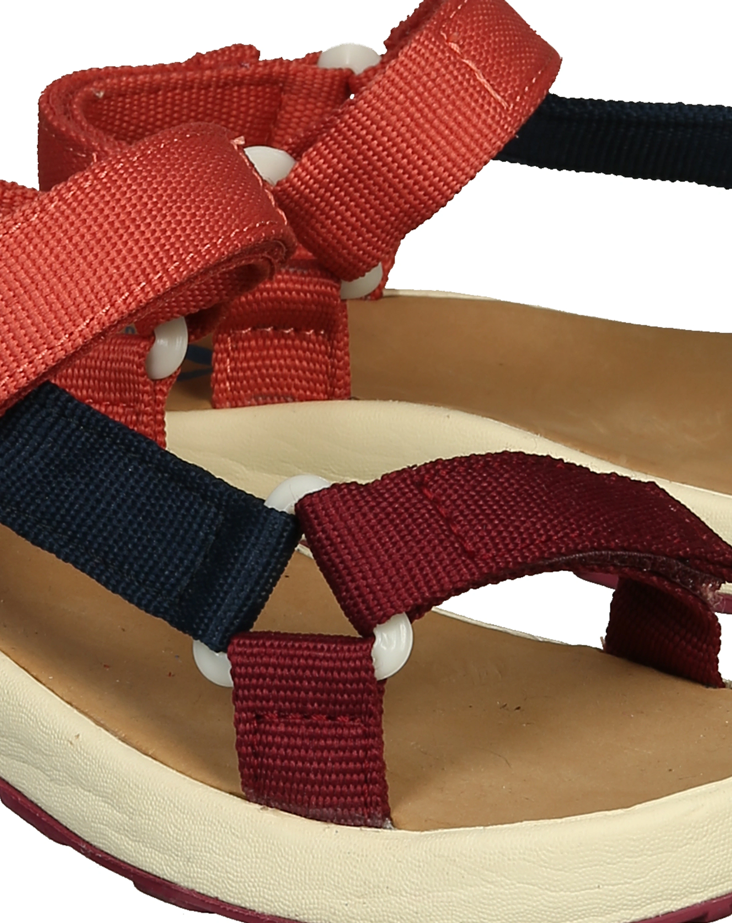 Sandalen NAUHA in beet red