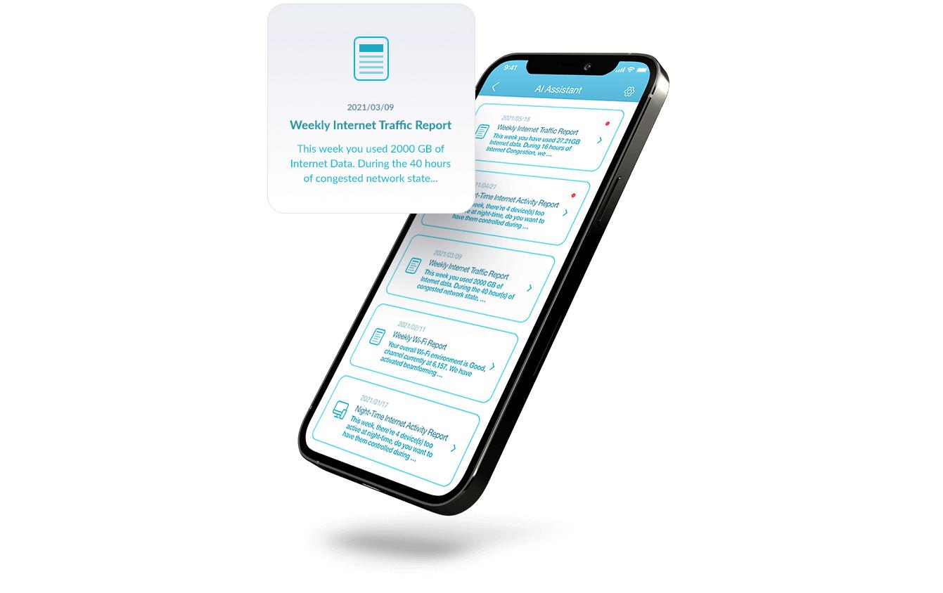WLAN-Mesh-Repeater E15AX1500 Mesh Range Extender