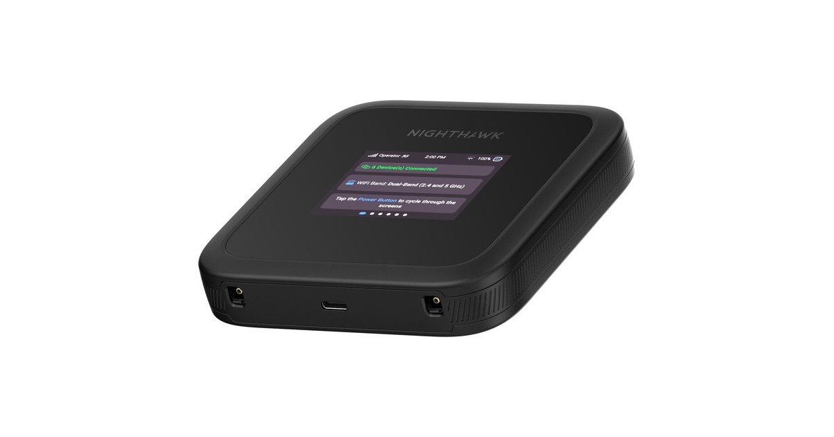 NetgearNighthawk M3 WiFi 6 wlan lte router  (Zwart)