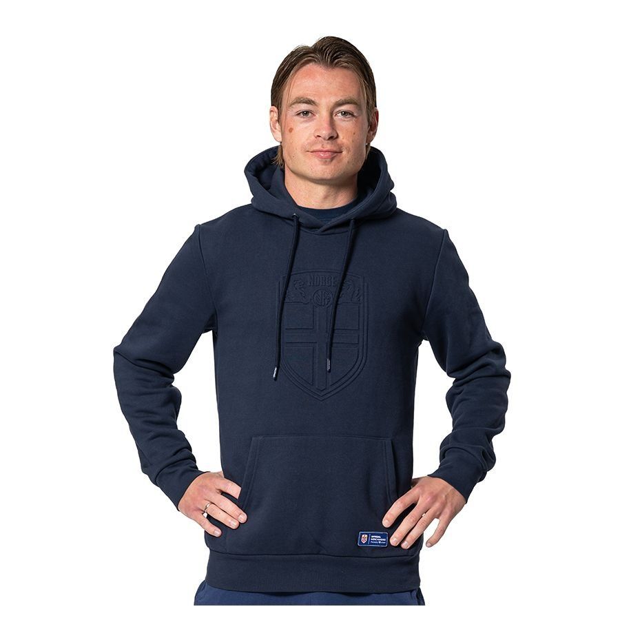 Norvège Crest Sweat à Capuche - Bleu Marine