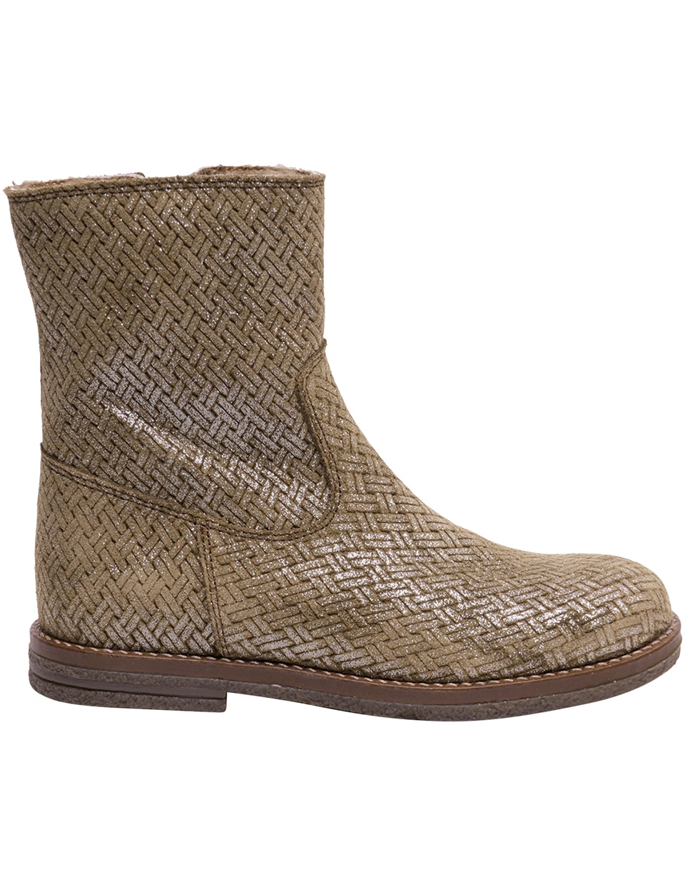 Winterstiefel NICOLA in brown glitter