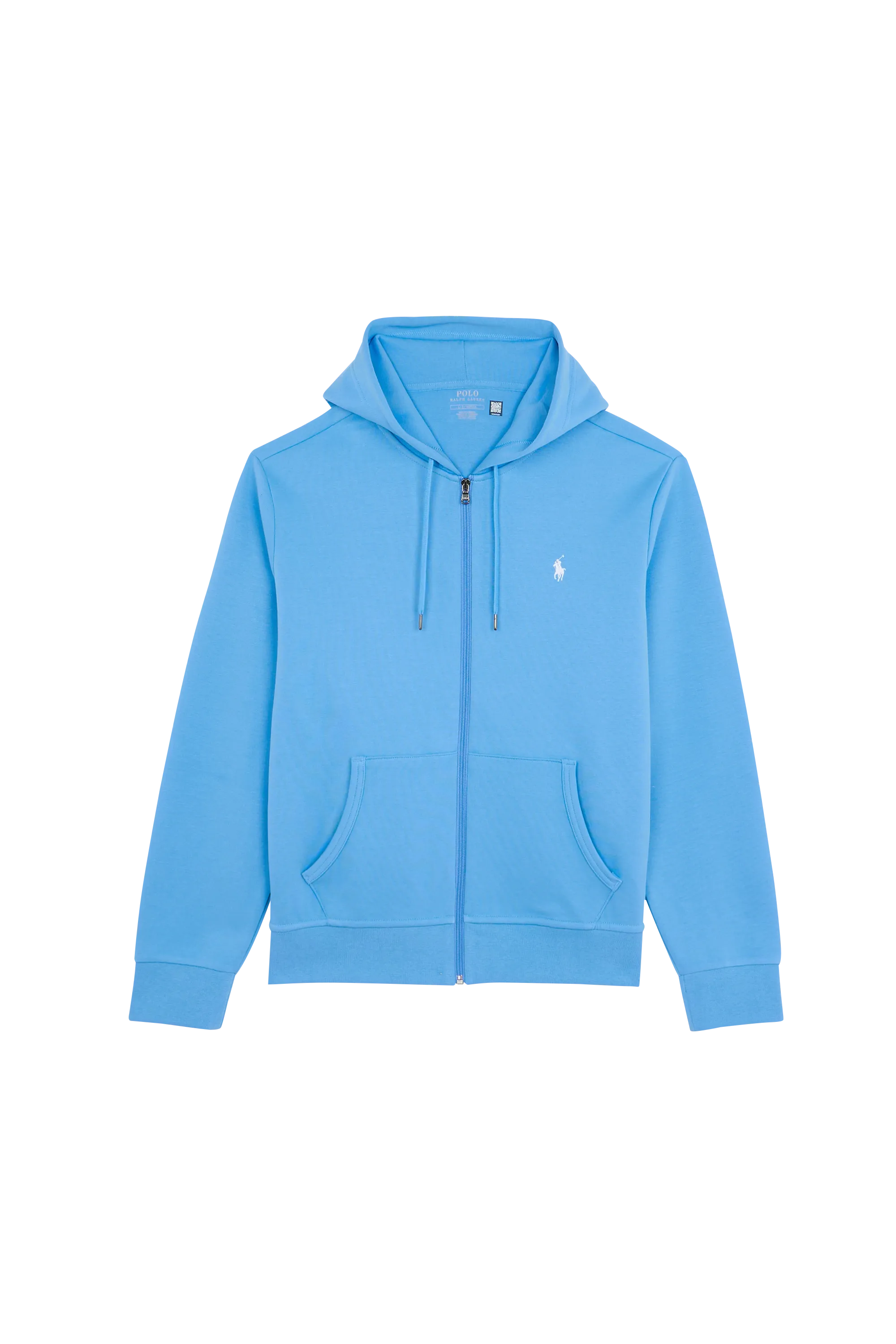 POLO RALPH LAUREN Hoodie DOUBLE KNIT Bleu