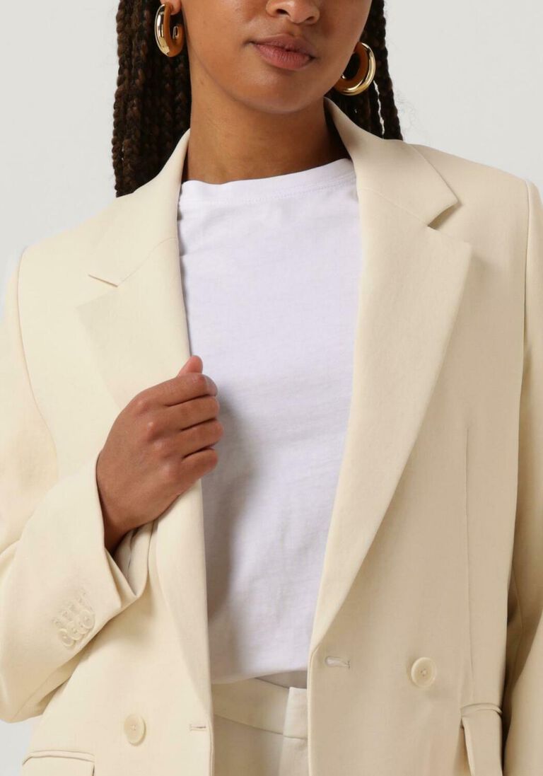 DRYKORN ecru drykorn blazer wardlow