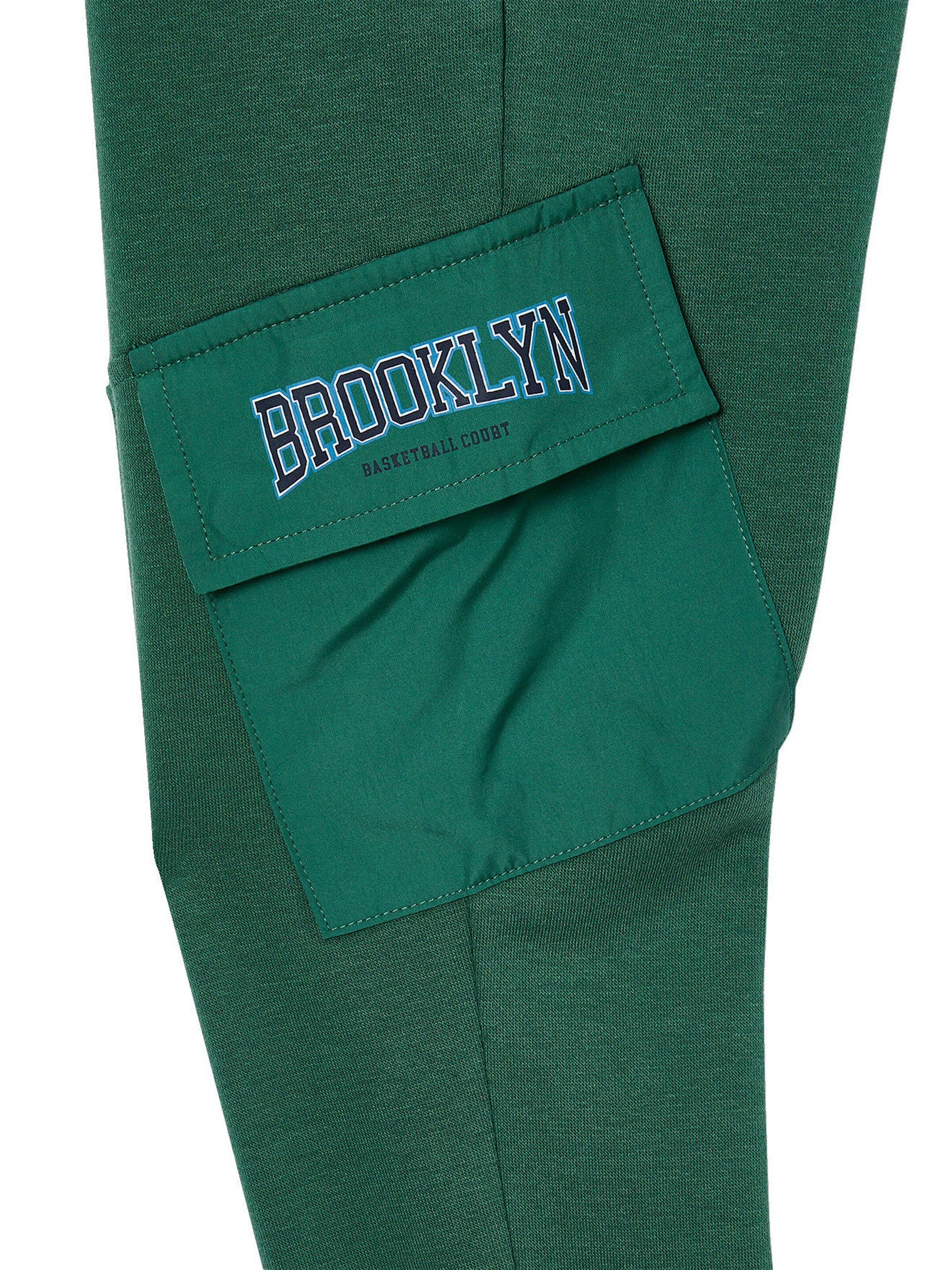 Vertbaudet Jungen Joggpants grün