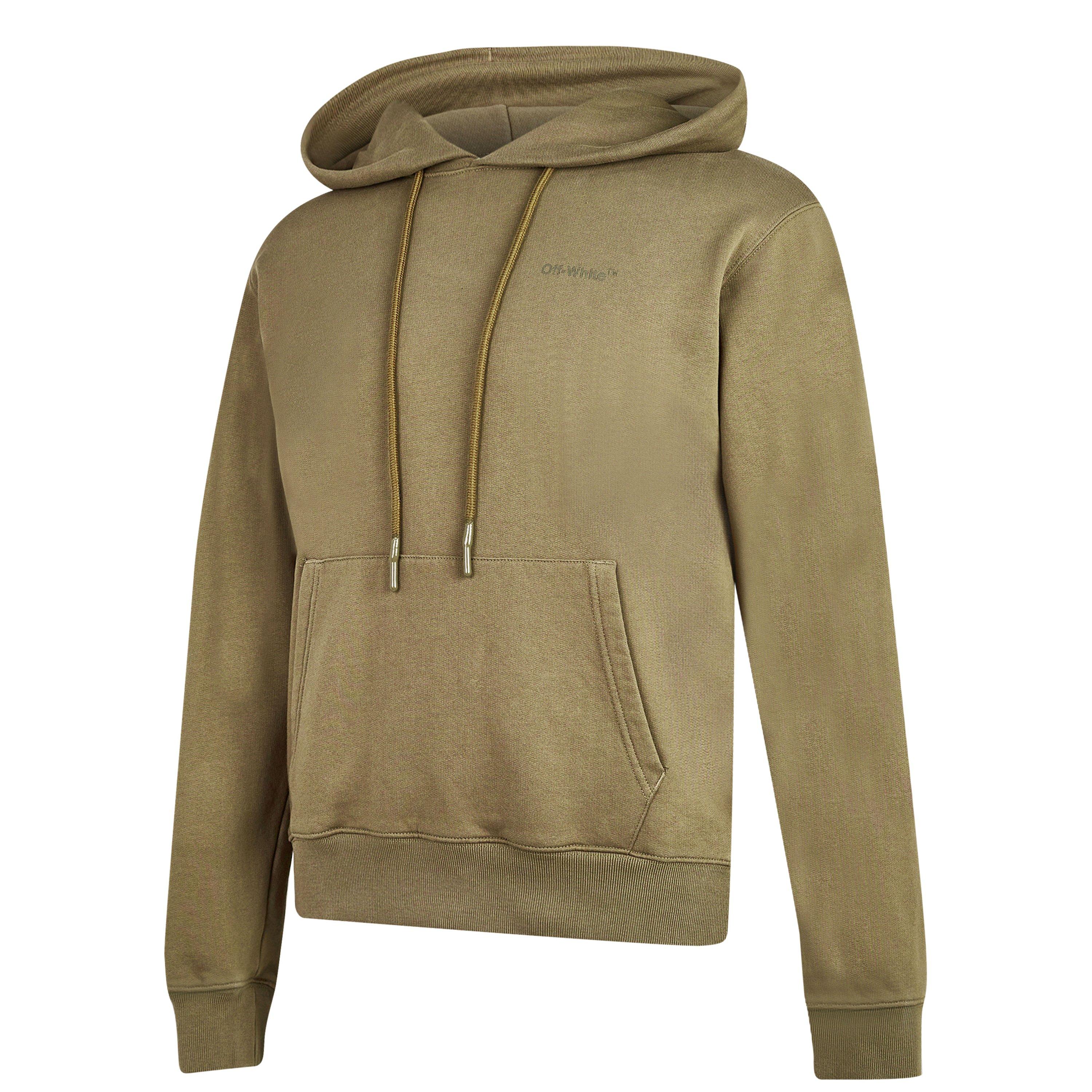 Off White Diagonal Tab Hoodie