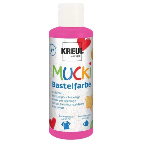 MUCKI Bastelfarbe Pink 80 ml