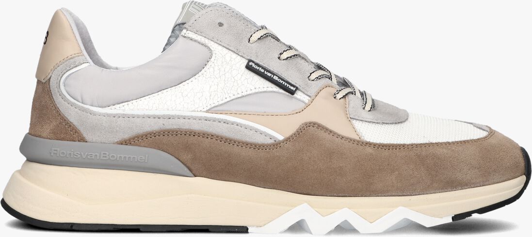 FLORIS VAN BOMMEL taupe floris van bommel lage sneakers sfm-10155