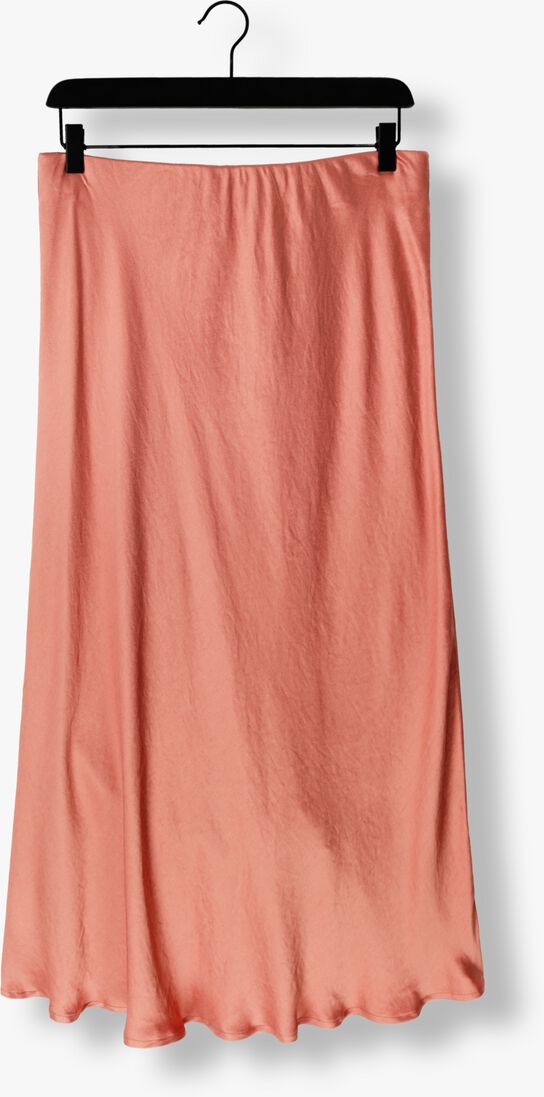 roze summum midirok skirt heavy silky touch