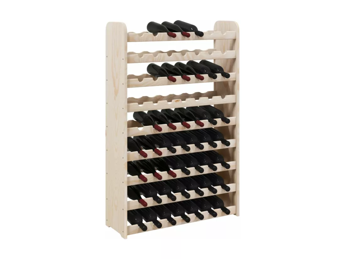 Casier à vin 72,5x25x111,5 cm Bois de pin massif