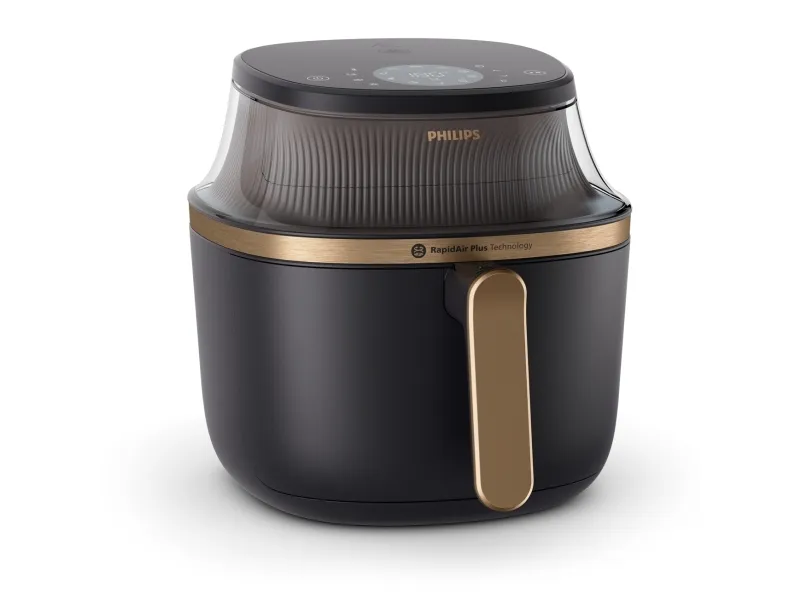 Philips Series 3000 NA342 - Varmluftsrister - 7.2 liter - 2 kW - sort