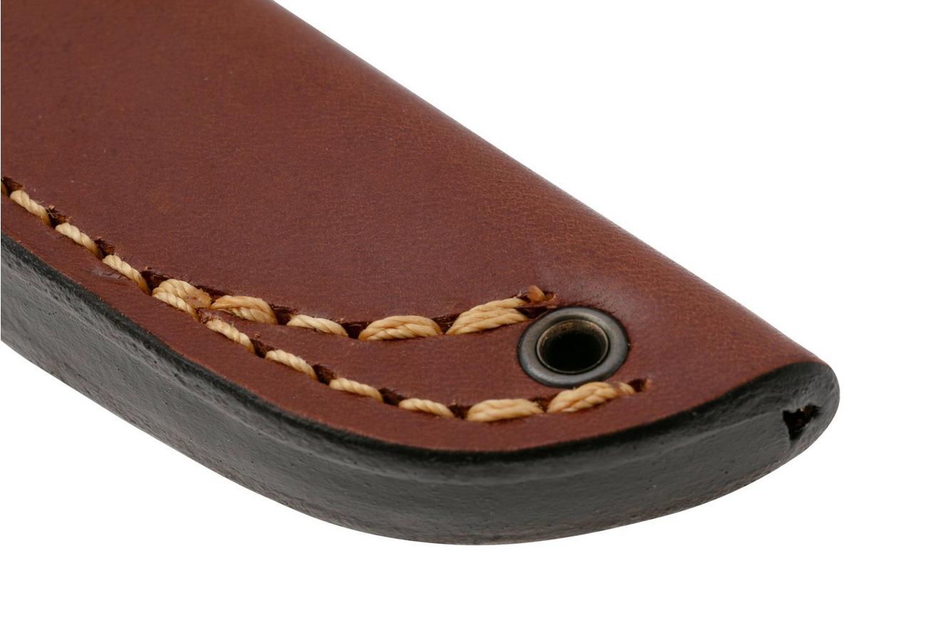 Casström No. 10 Sheath 13011 Cognac, foedraal met firesteel houder