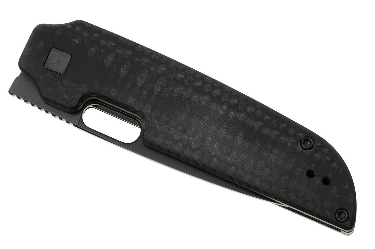 Kizer Vanguard Varatas V3637A1 Black Nitro V, G10 Carbon Fiber, zakmes, Jacob Lundquist design