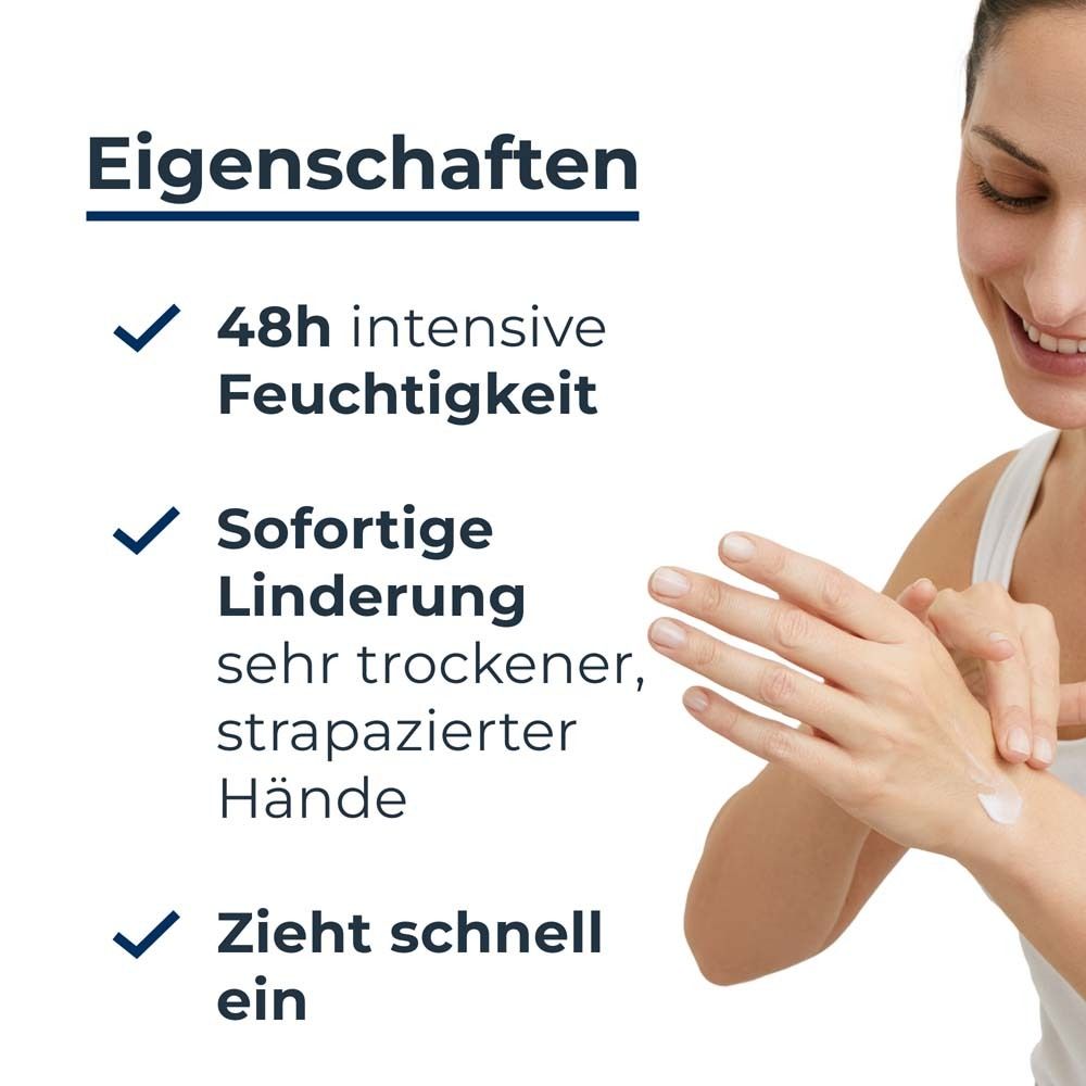 Eucerin® UreaRepair 5% Urea Handcreme – intensive Pflege für sehr trockene und strapazierte Hände
