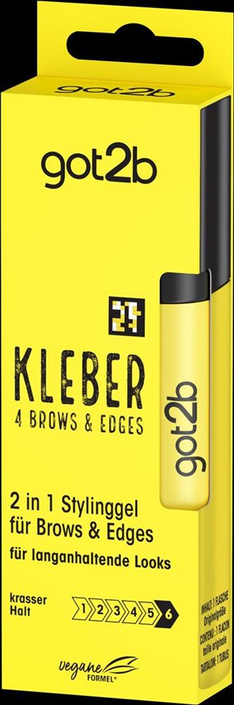 GOT2B Glued Stylinggel Brows+Edge<br>16 ml, Gel