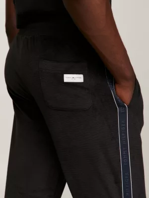 Calças de moletom TH Established Ribbed Velour Lounge