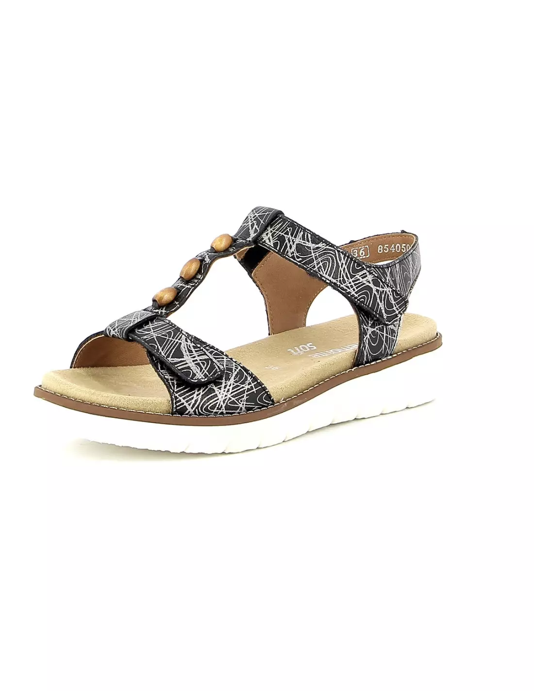 REMONTE D2062-01 - Sandales & nu-pieds Nero