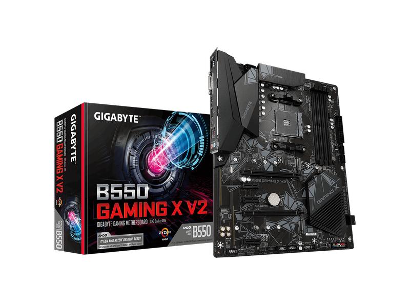Gigabyte Mainboard B550 Gaming X V2 Gaming-ATX Motherboard mit AMD AM4-Sockel