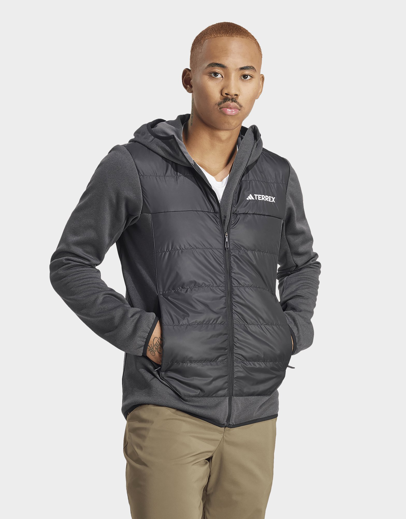 adidas Veste à capuche isolante hybride Terrex Multi