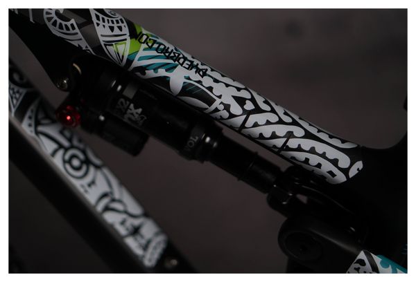Kit de Protection Cadre Dyedbro Frame Maori Blanc