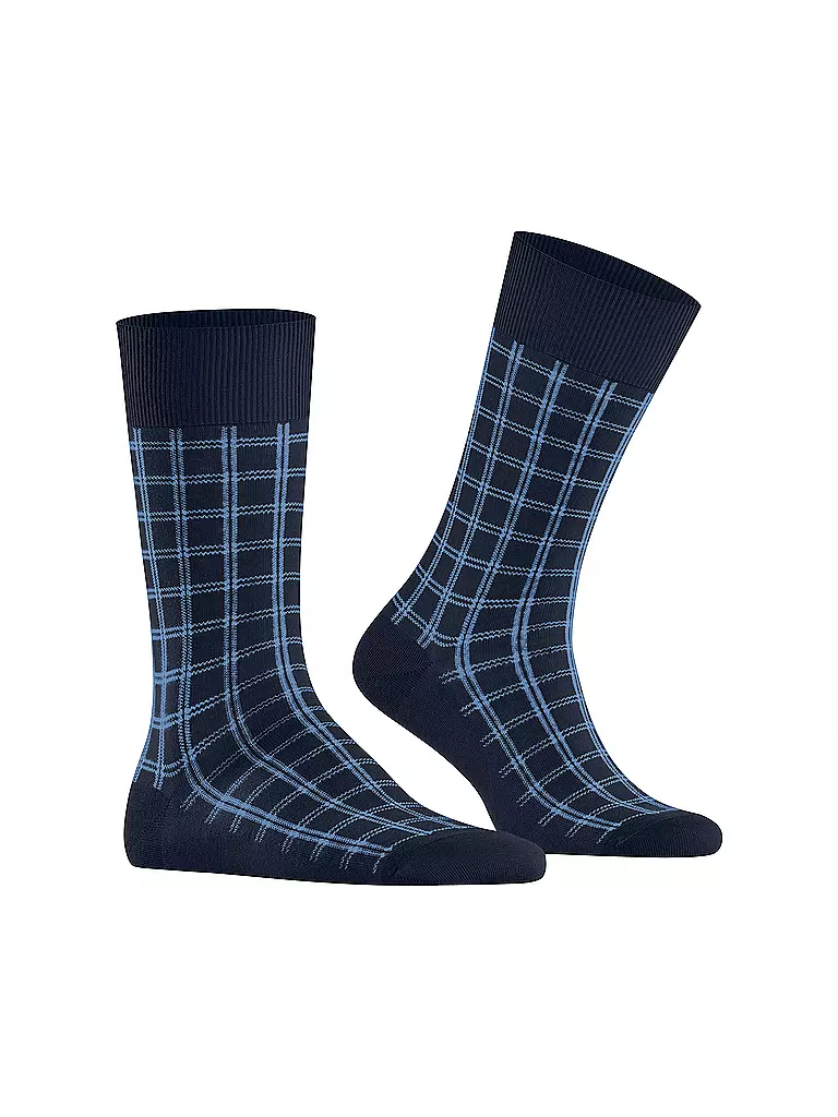 FALKE Herren Socken MODERN TAILOR, space blue blau