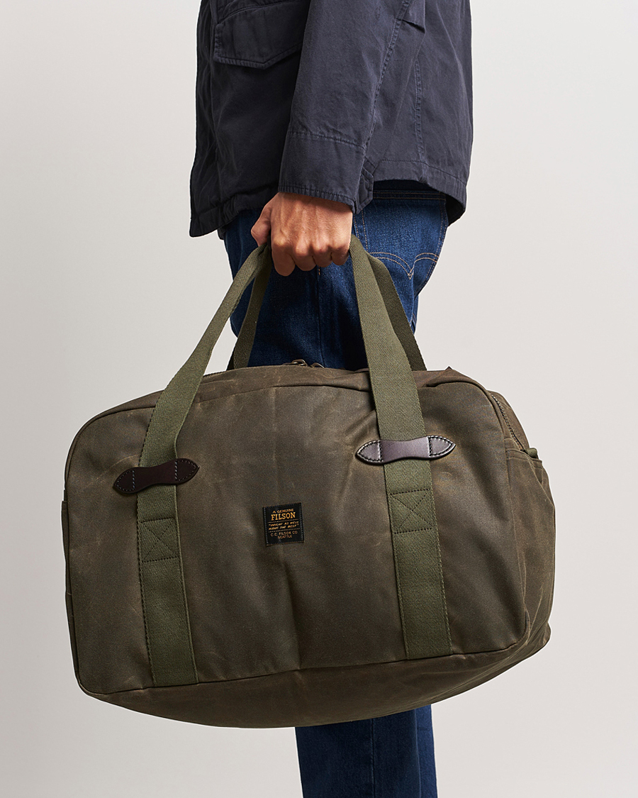Filson Tin Cloth Medium Duffle Otter Green