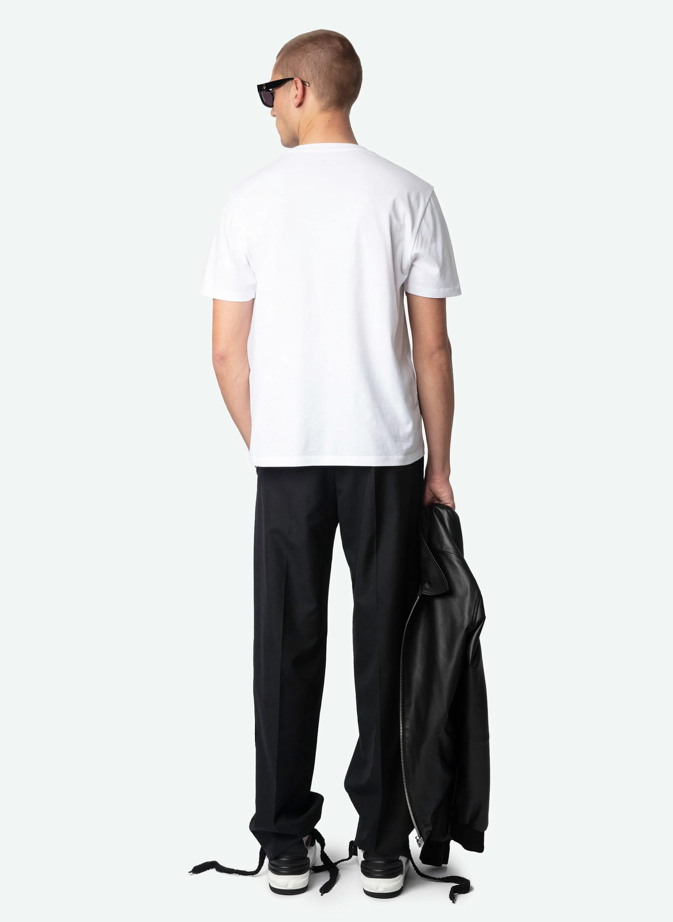 TOMMY - Tee-shirt droit en coton bio | Blanc