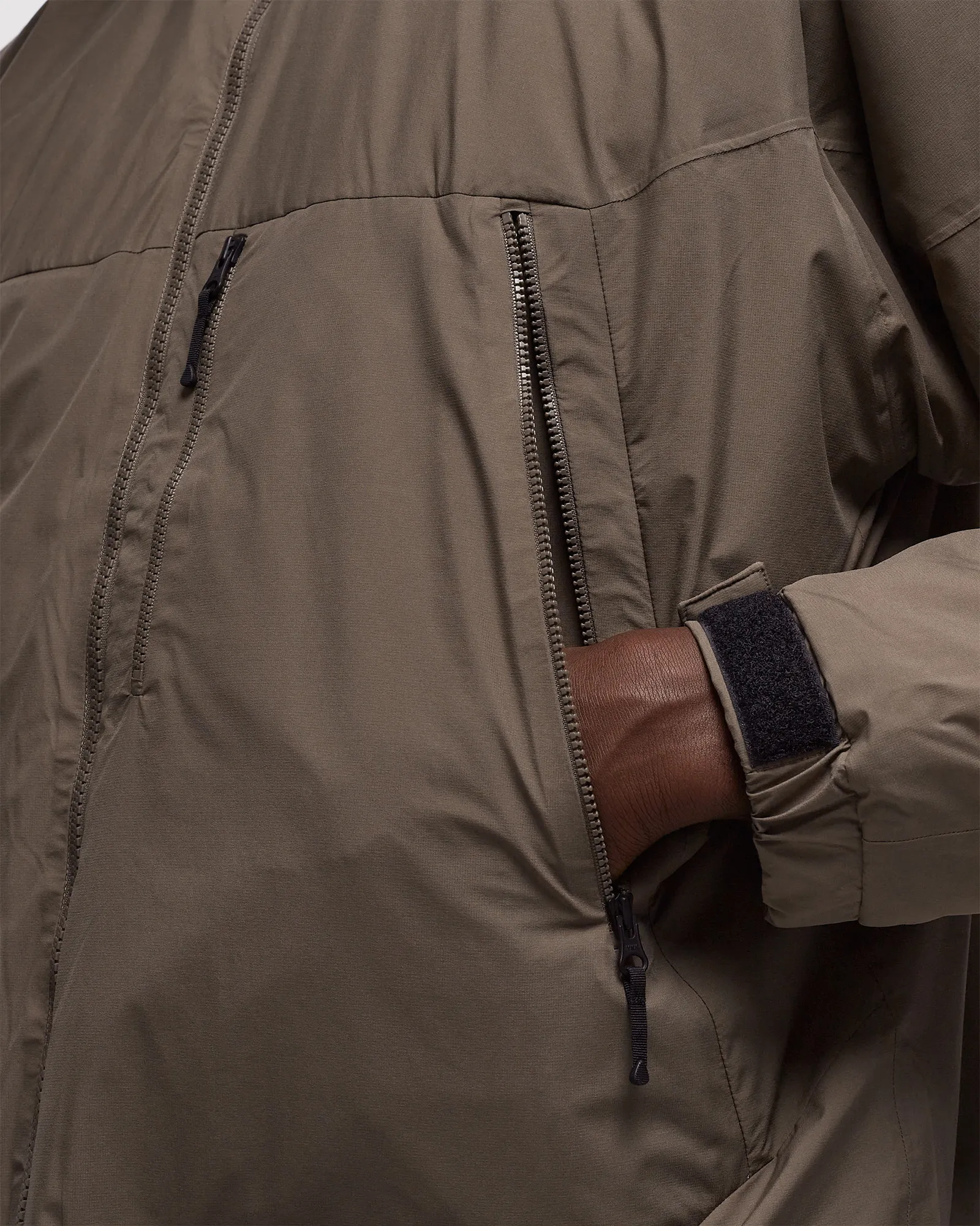 Goldwin GORE-TEX WINDSTOPPER Puffy Mil Jacket