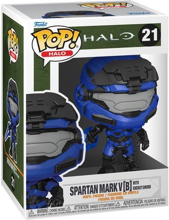 Figurine POP Mark V B Avec Epee A Energie Halo Infinite