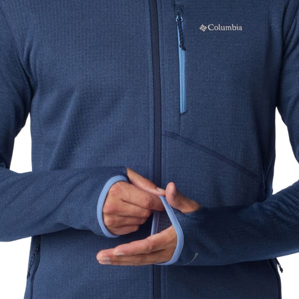 Veste polaire randonnée COLUMBIA PARK VIEW FLEECE FULL ZIP COLLEGIATE NAVY HEATHER