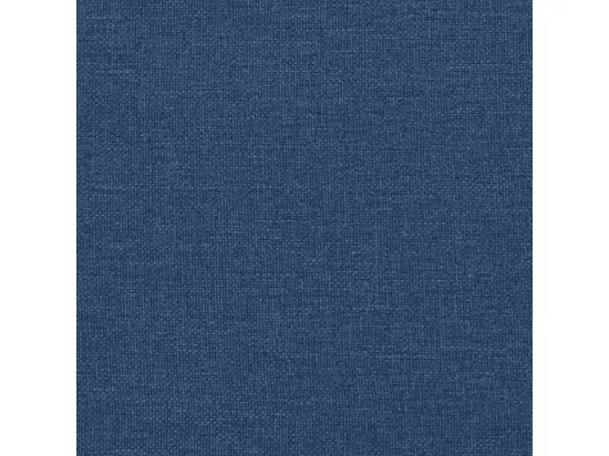 Chaise longue de massage avec traversin bleu tissu