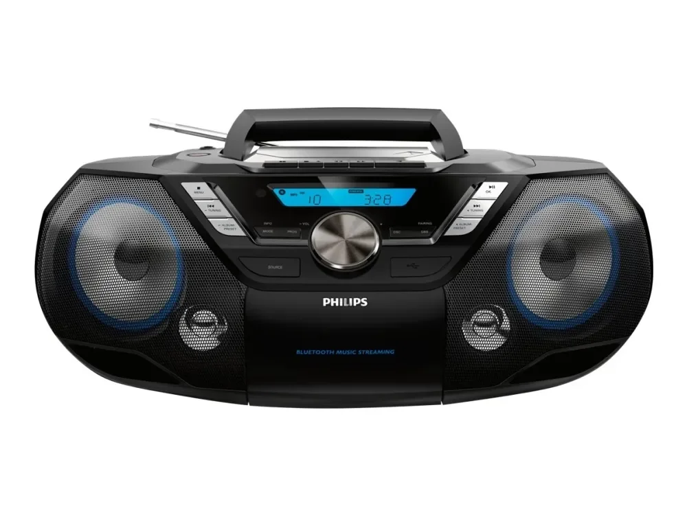 Philips - AZB798T/12 CD Boombox - Sort
