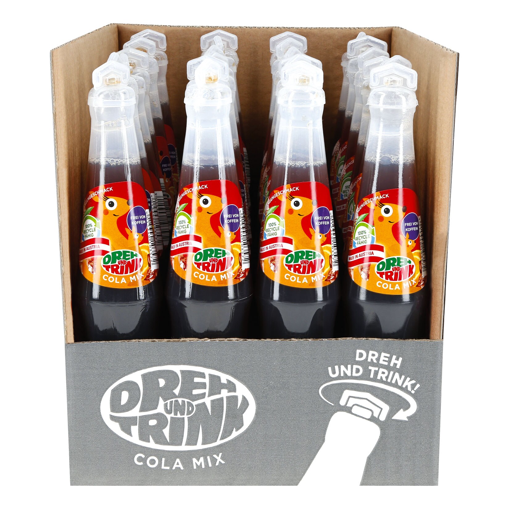 Dreh und Drink Cola Mix 0,2 Liter, 24er Pack