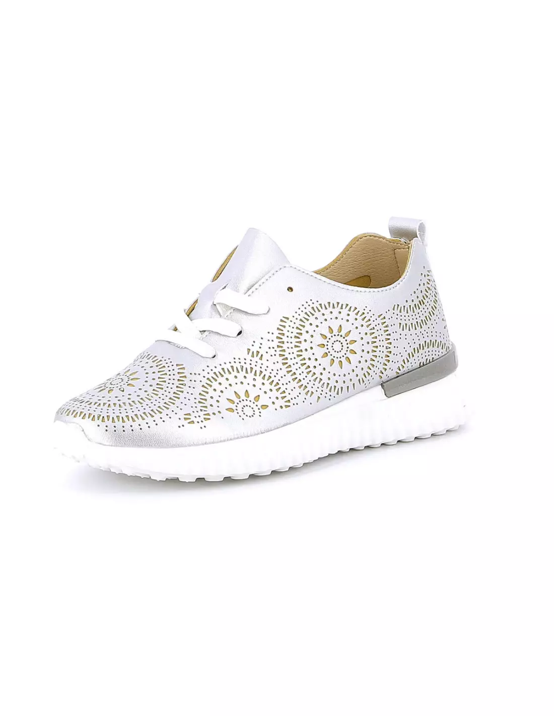 TOTAL LOOKERS 8953 - Baskets Silveryellow