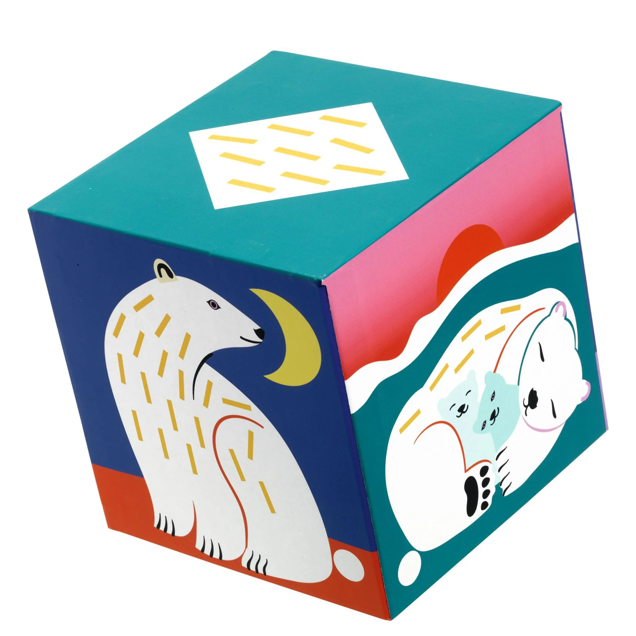 Djeco Cubes - Animaux sauvages
