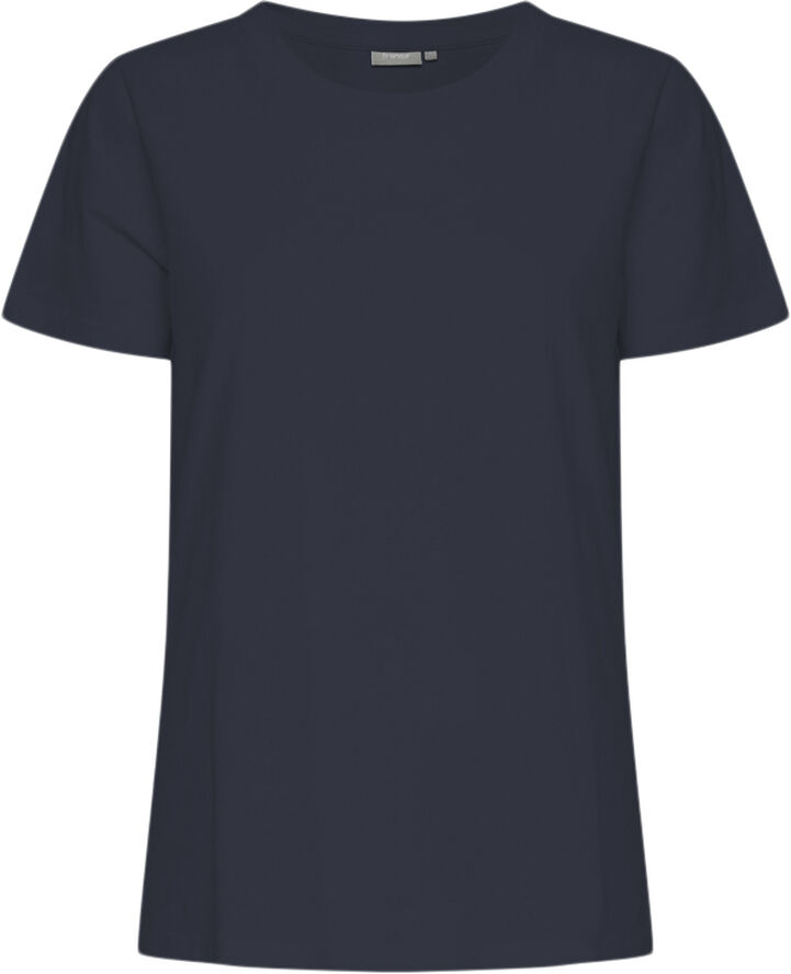 Fransa Zashoulder 1 T-shirt (noos) dark peacoat