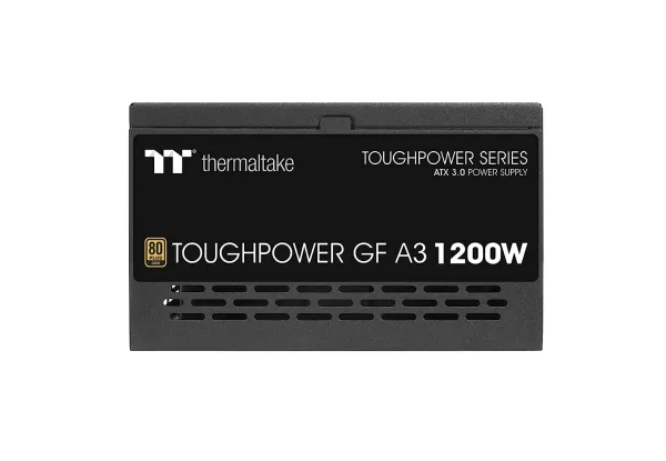 Thermaltake ToughPower GF3 A3 - TT Premium Edition - strømforsyning (intern) - ATX12V 3.0 - 80 PLUS Gold - AC 100-240 V - 1200 Watt - aktiv PFC - sort