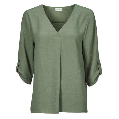 JDY - JDYDIVYA 3/4 TOP WVN - Kaki
