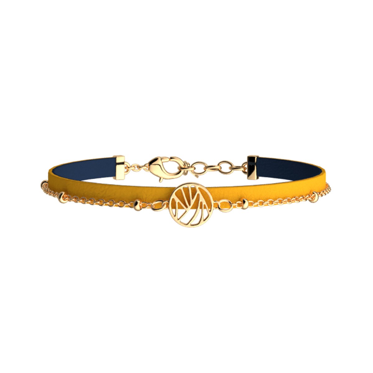 Bracelet Les Cadettes multirangs Perroquet