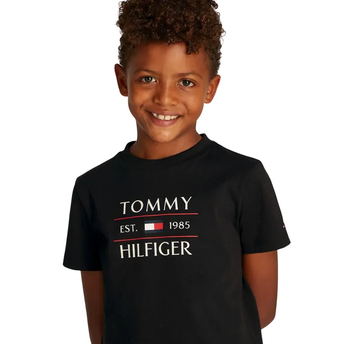 Tommy Hilfiger Flag Crew Shirt Junior