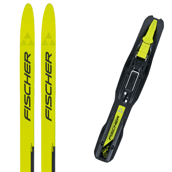 Pack ski de fond FISCHER SPRINT SKIN + Fix