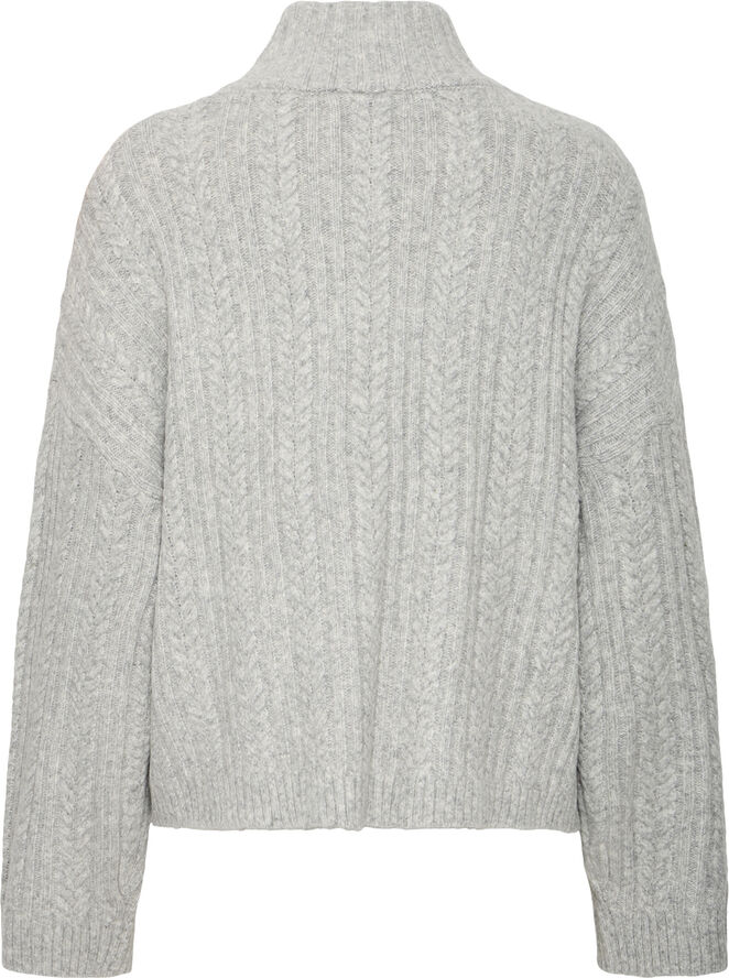 ICHI IHMYLLE LS5 Light grey melange