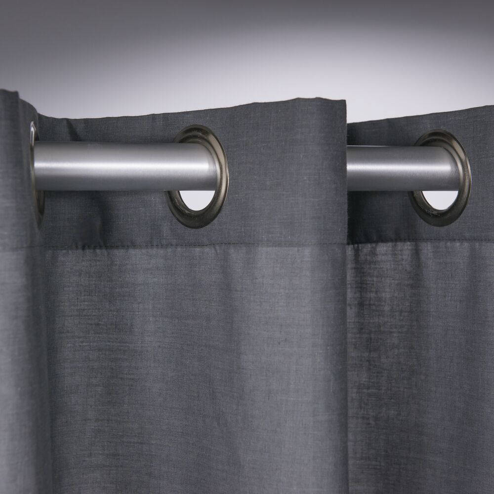 Sealskin douchegordijn Coloris Polyester/Katoen (180x200 cm) (Grijs)
