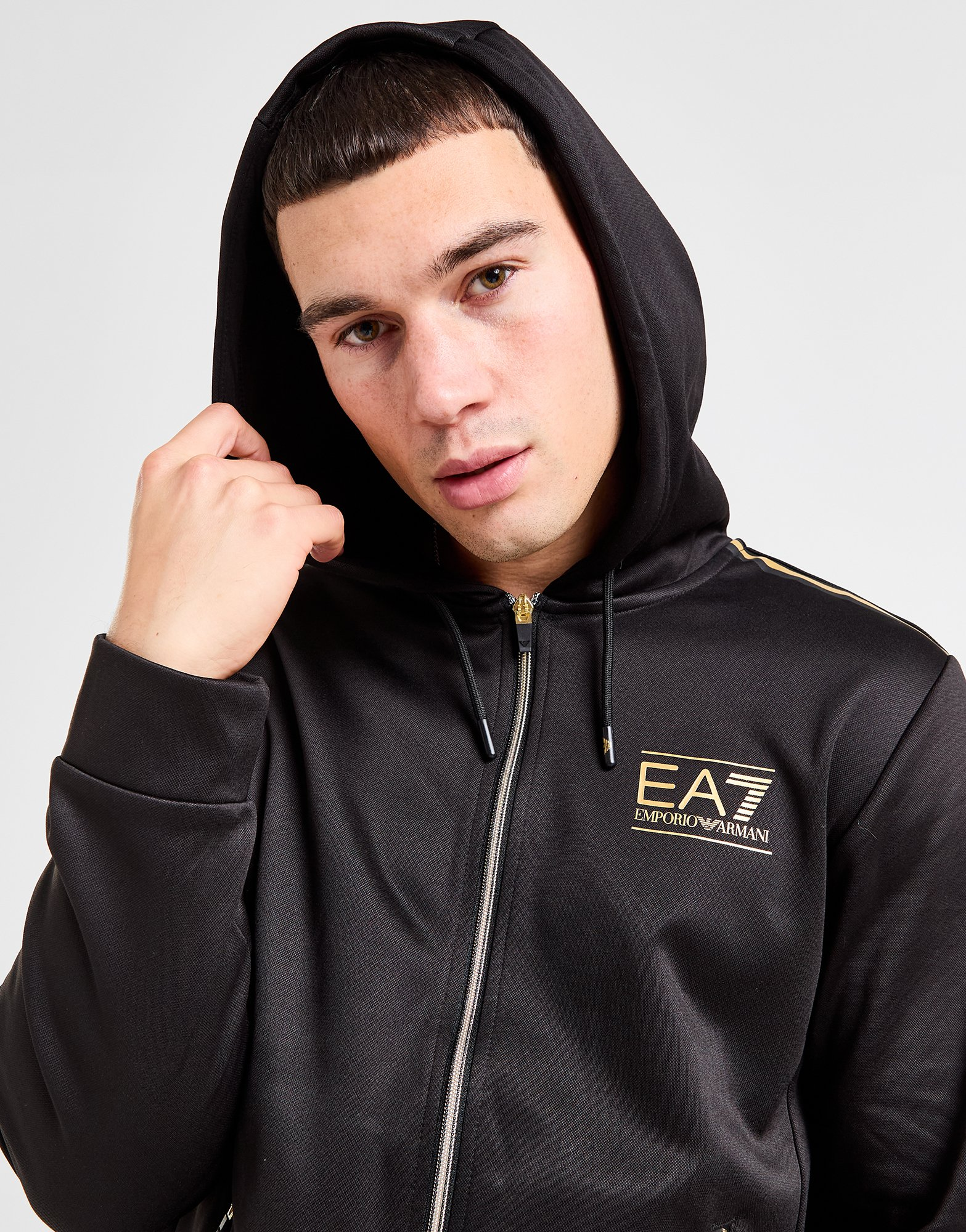 Emporio Armani EA7 Sweat à Capuche Zippé Homme