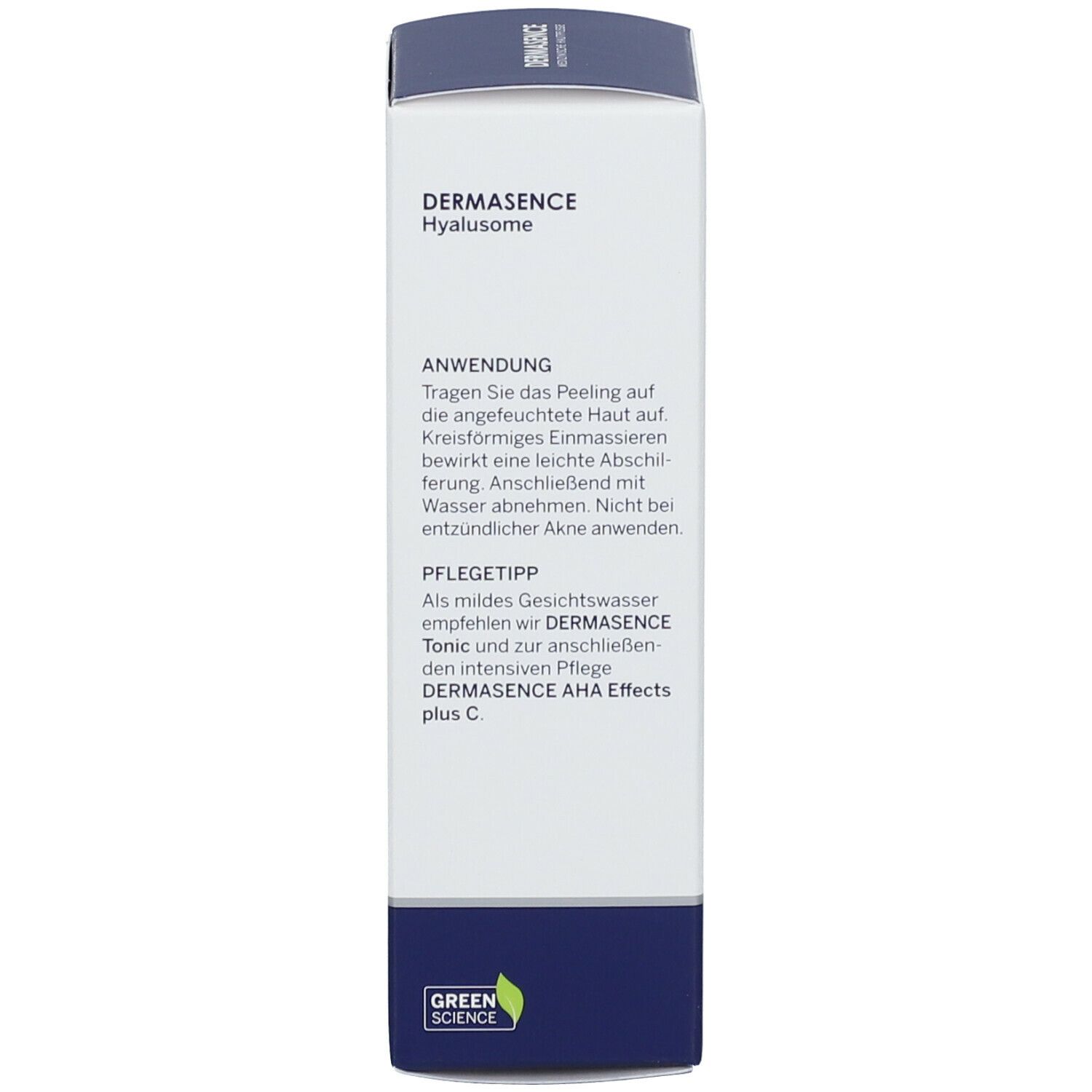 DERMASENCE Hyalusome CREME-PEELING