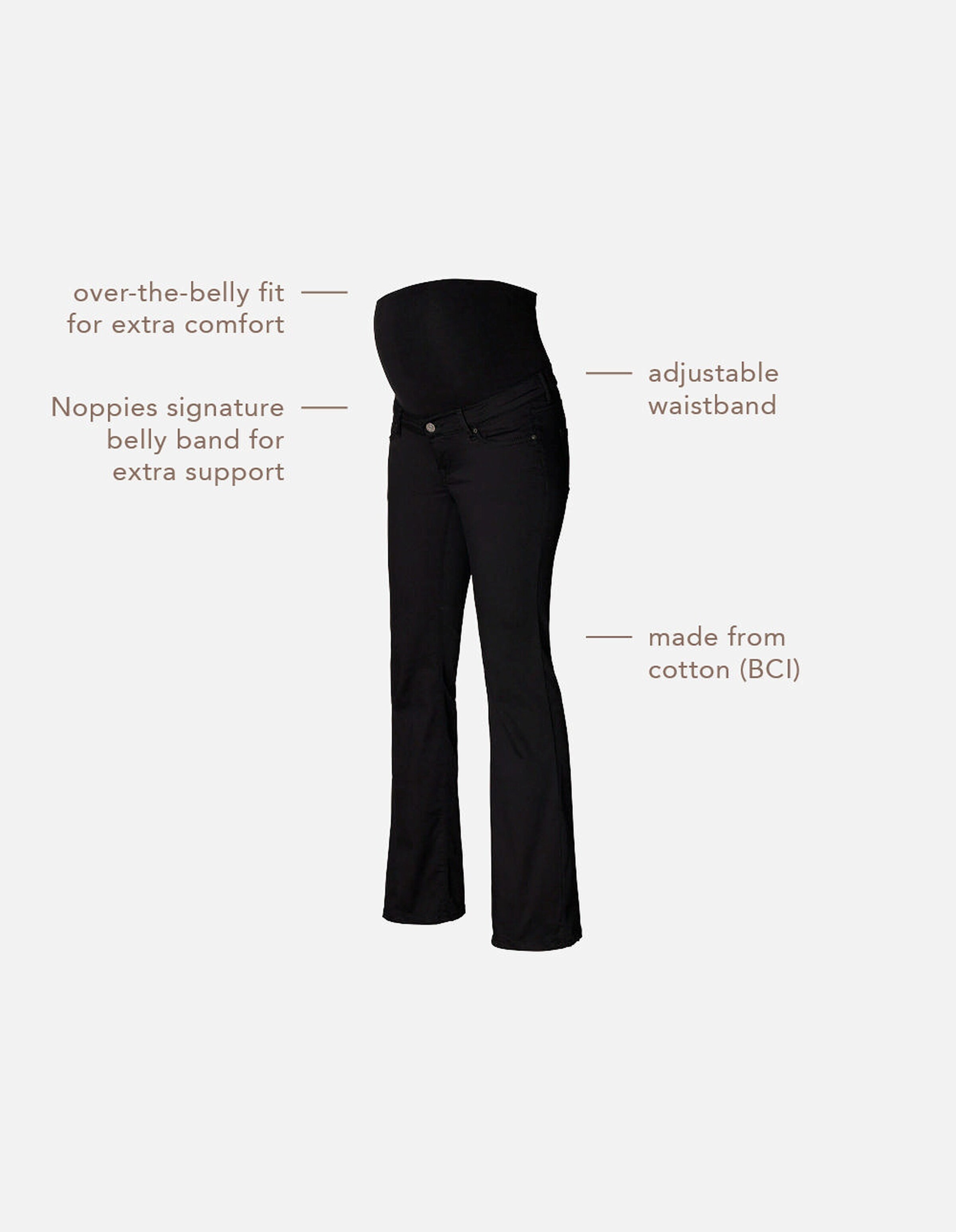 Noppies Casual Hose flared Senna Black